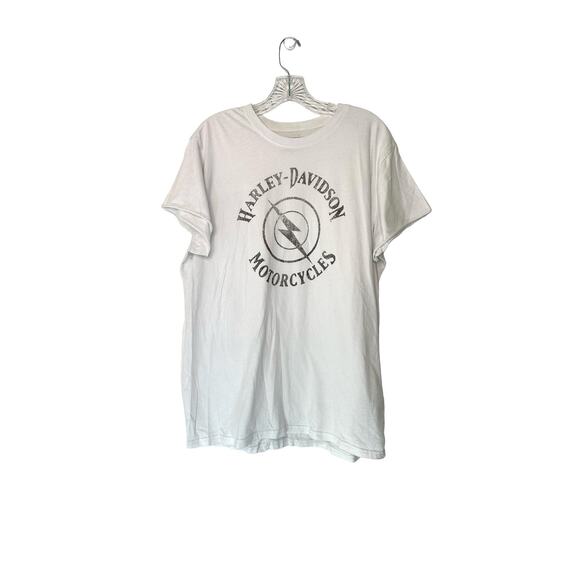 Harley-Davidson Men's Lightning Bolt Crew Neck Short Sleeve T-Shirt Size XL - Picture 1 of 8